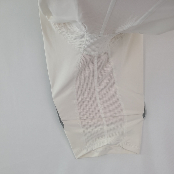 UA Under Armour Compression Slider Shorts Pads Sz XL Heat Gear White/Grey NWOT - Picture 3 of 7